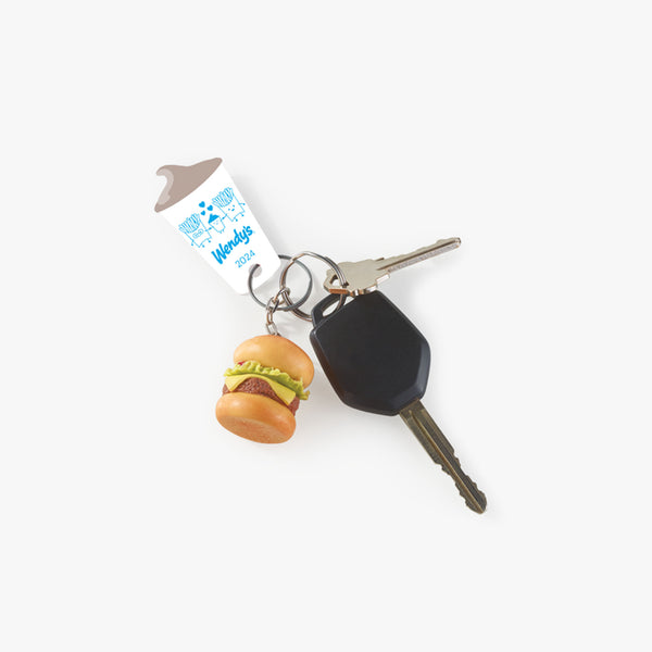 Wendy's Frosty® Key Tag Wendy's Charitable Key Chain HOMAGE