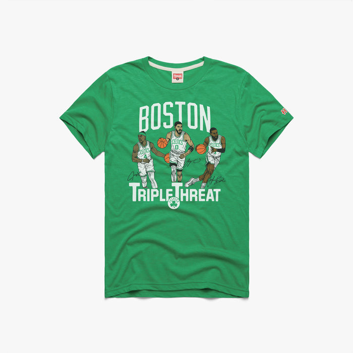 Celtics Triple Threat Holiday Tatum Brown
