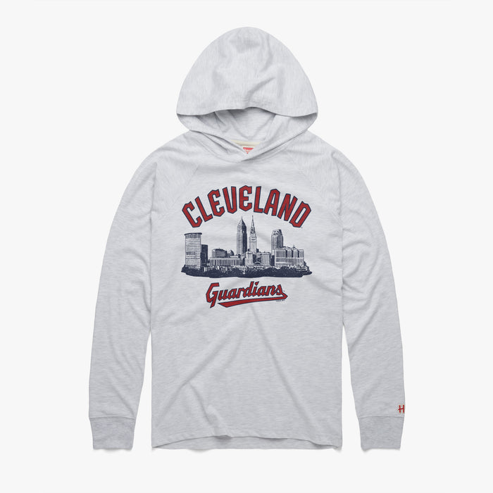 Cleveland Guardians Skyline Lightweight Hoodie