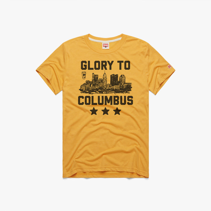 Columbus Crew Glory To Columbus Skyline