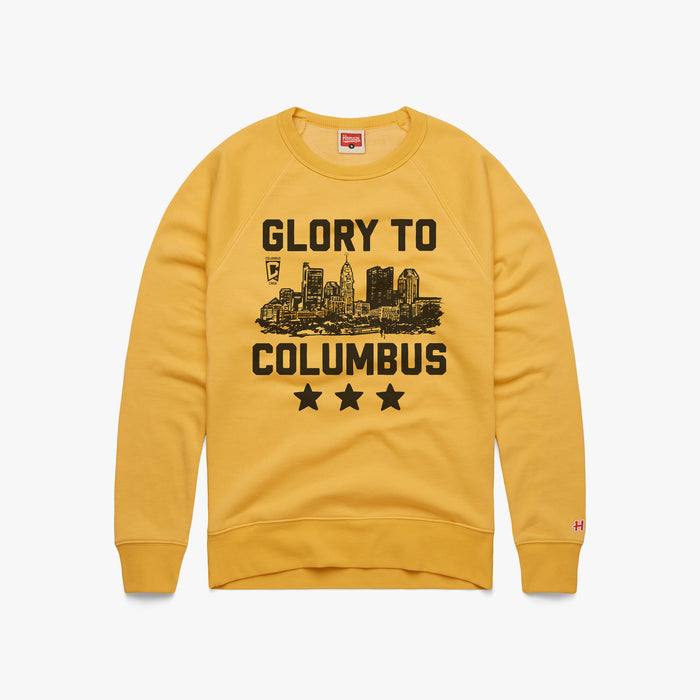 Columbus Crew Glory To Columbus Skyline Crewneck