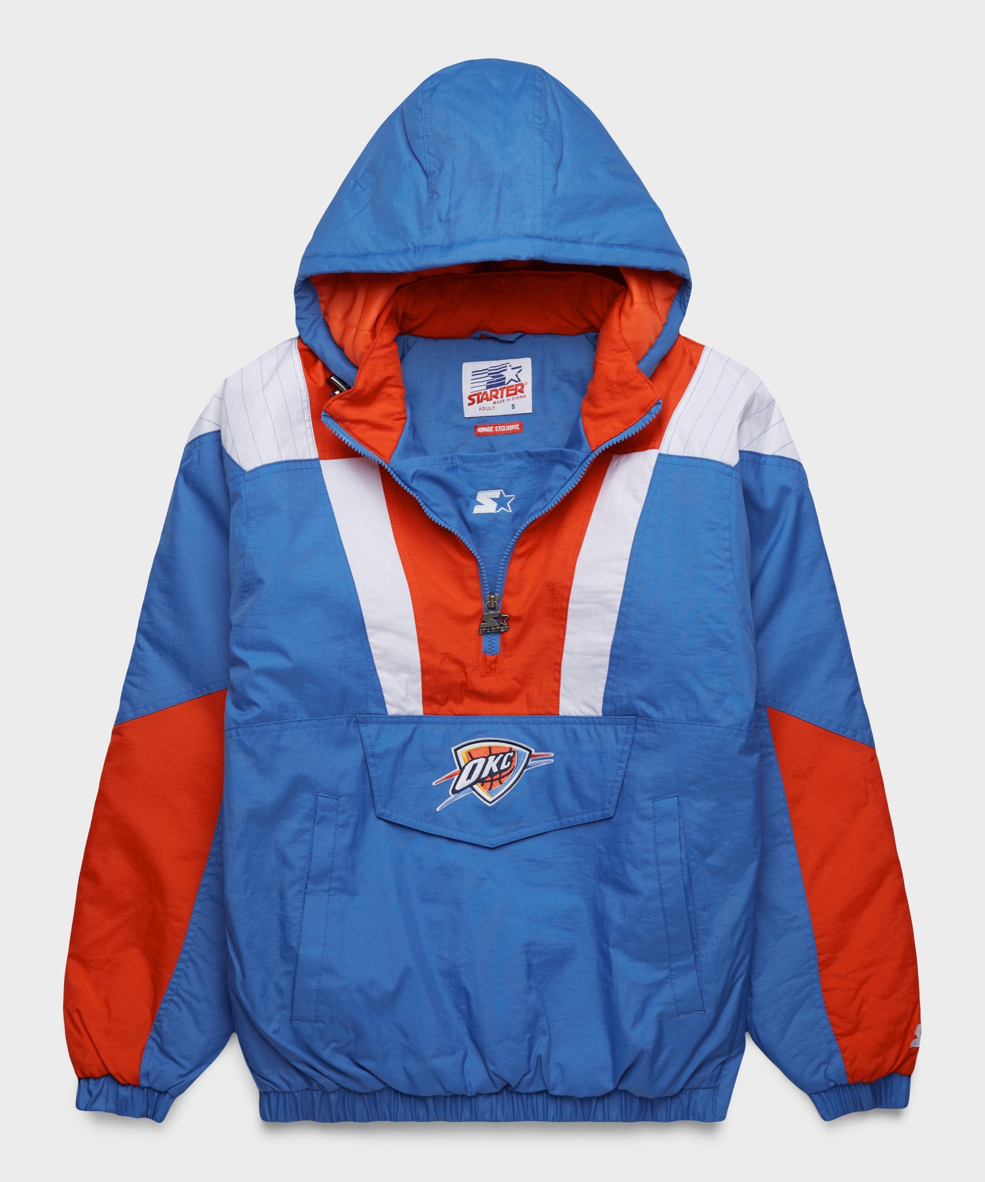 【FRAGMENT】フーディー‐THUNDER‐ XL HOMAGE X Starter Thunder Pullover Jacket | NBA Starter Jacket