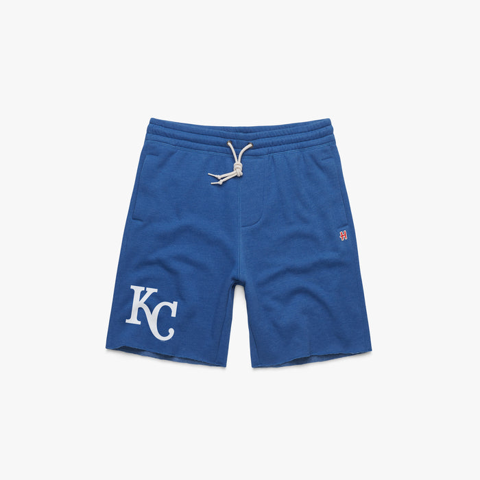 Kansas City Royals Retro Cap Logo Sweat Shorts