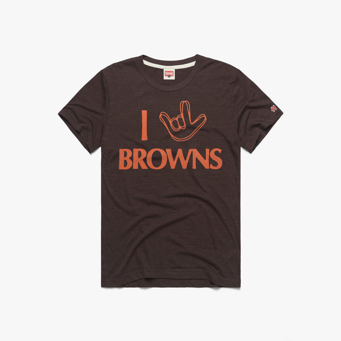 Love Sign x Cleveland Browns