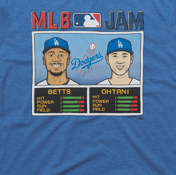 MLB Jam Dodgers Betts and Ohtani