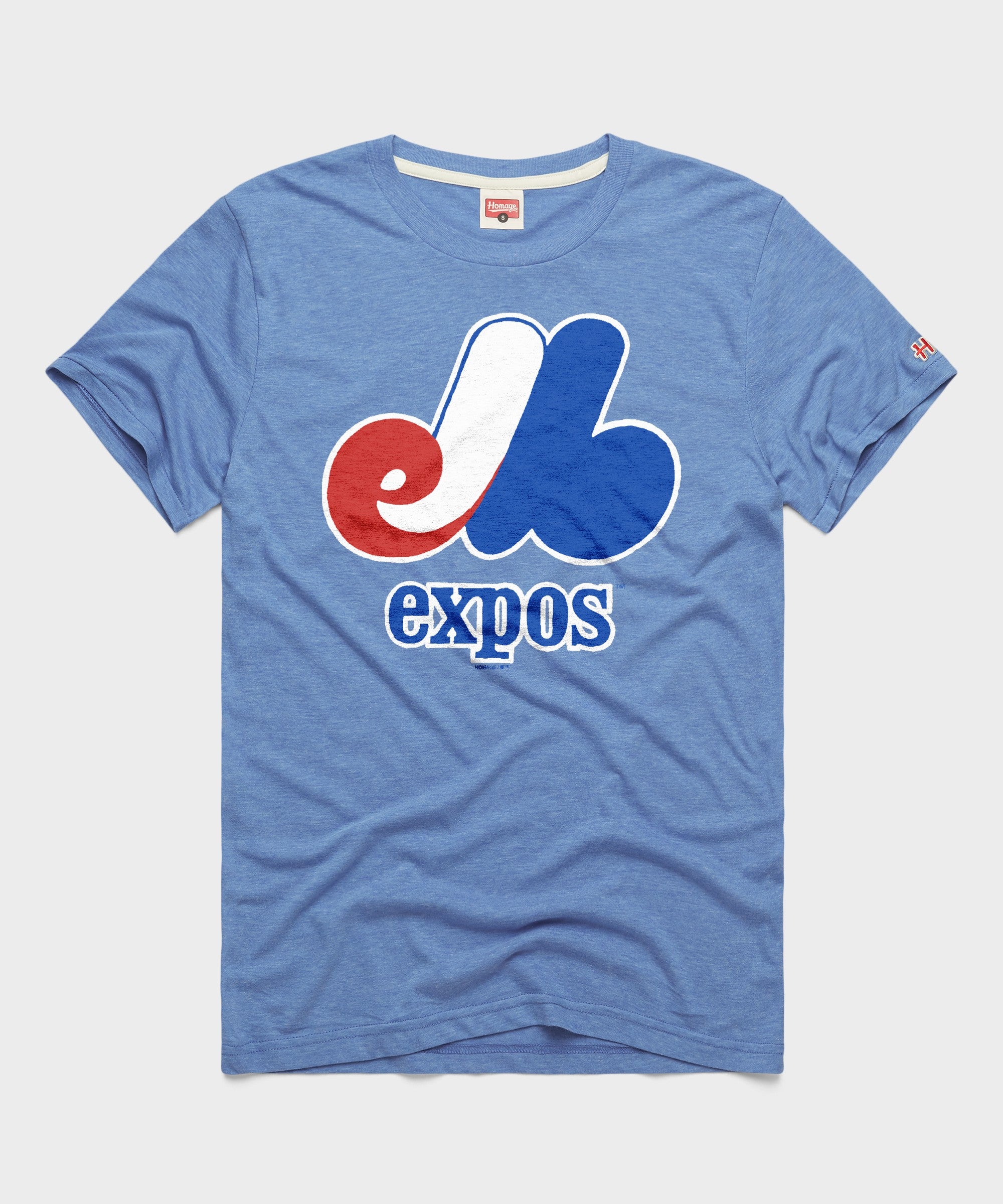 Montreal Expos '69 T-Shirt from Homage. | Light Blue
