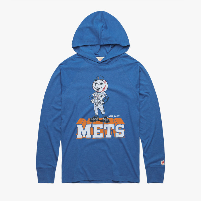 New York Mets Mr. Met Lightweight Hoodie