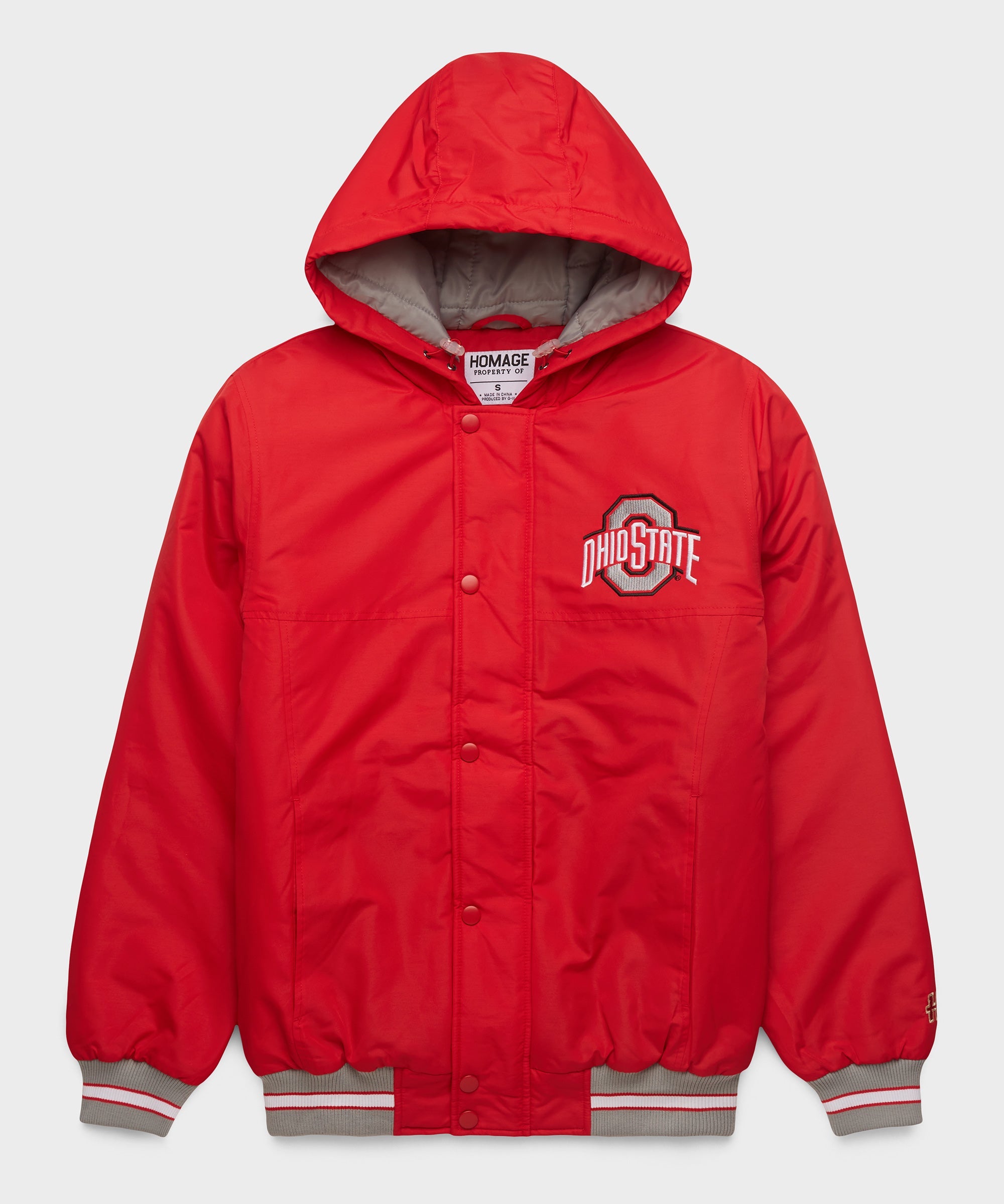 Ohio State Buckeyes Parka Jacket | Retro OSU Winter Jacket – HOMAGE