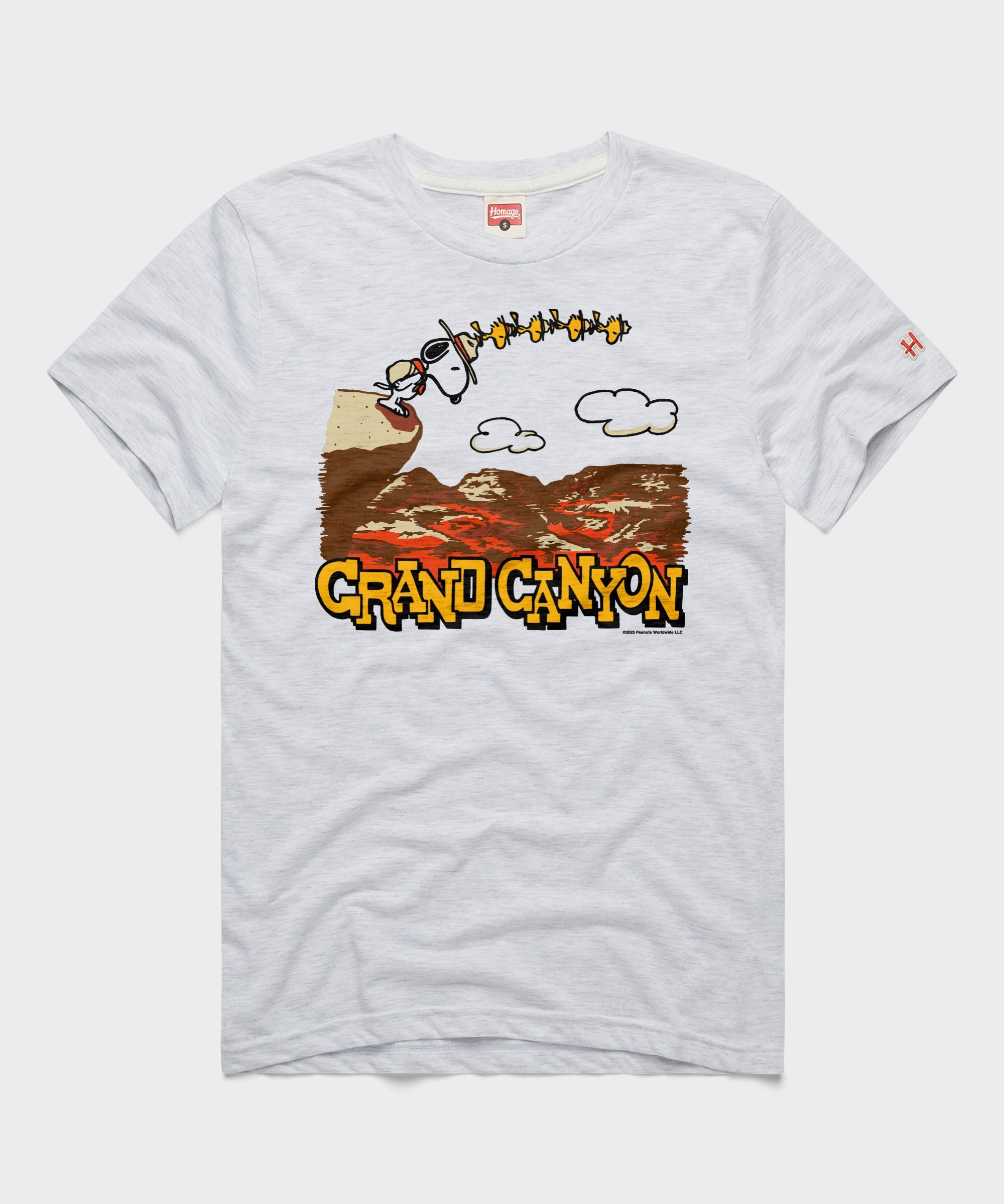 Peanuts Snoopy x Grand Canyon National Park | Retro National Park T ...