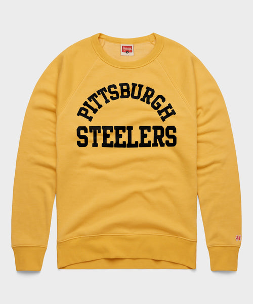Sweat-shirt '47 Pittsburgh Steelers Interstate Throwback - Taille M - Noir/Or - Neuf