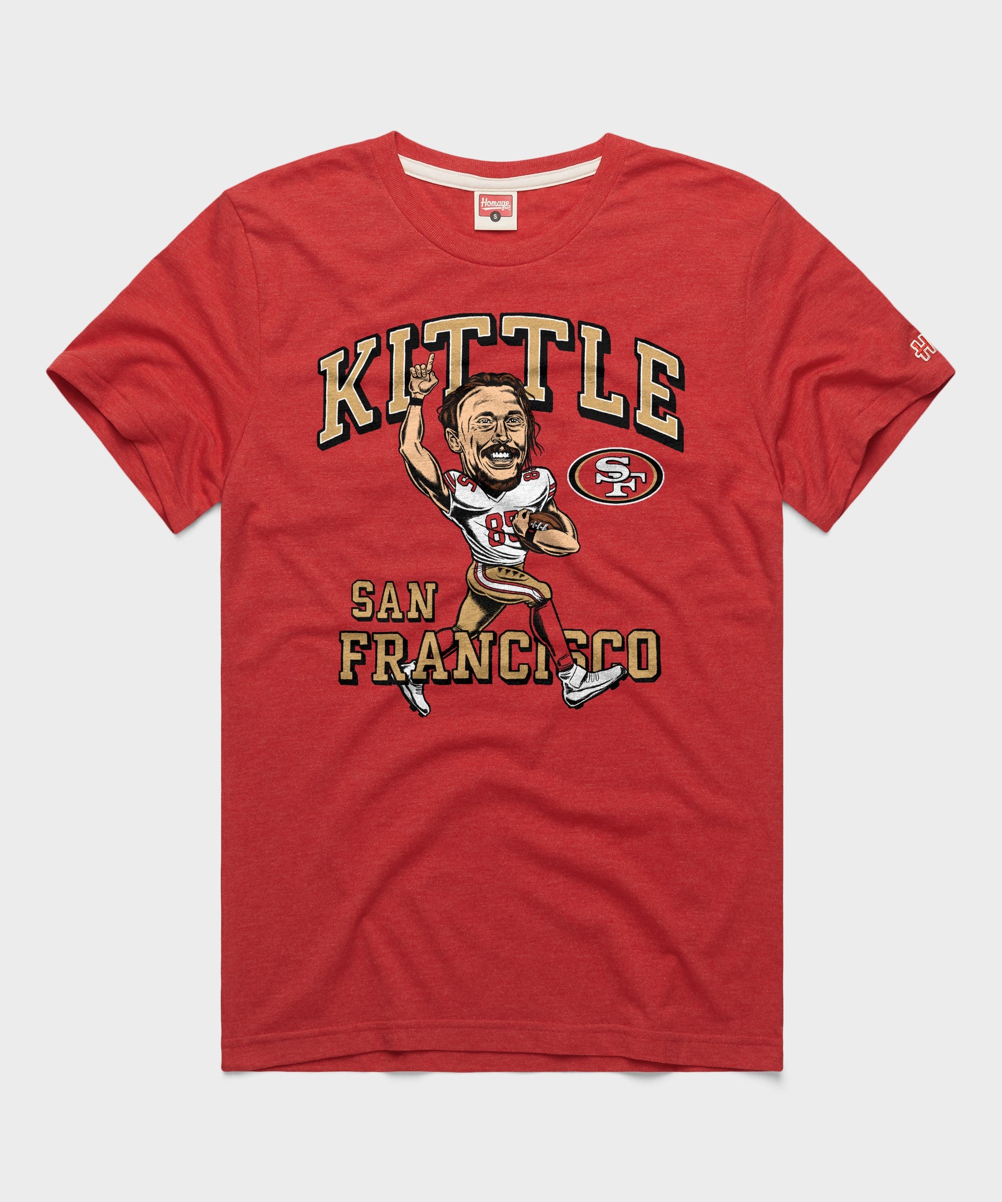 San Francisco 49ers George Kittle | Retro San Francisco 49ers T