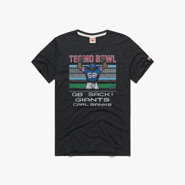 Tecmo Bowl Giants Carl Banks