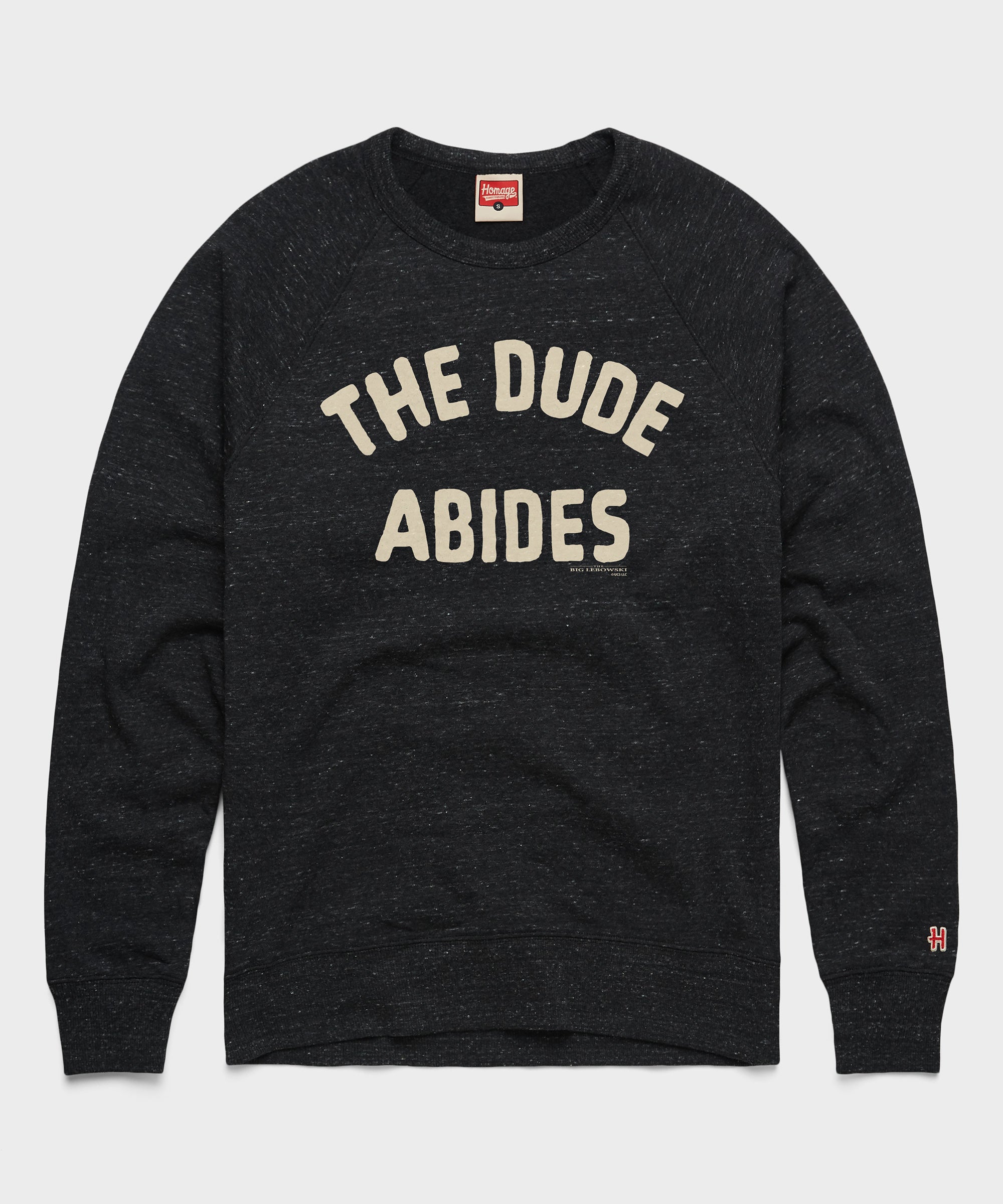 The Dude Abides Crewneck | Retro Big Lebowski Sweatshirt