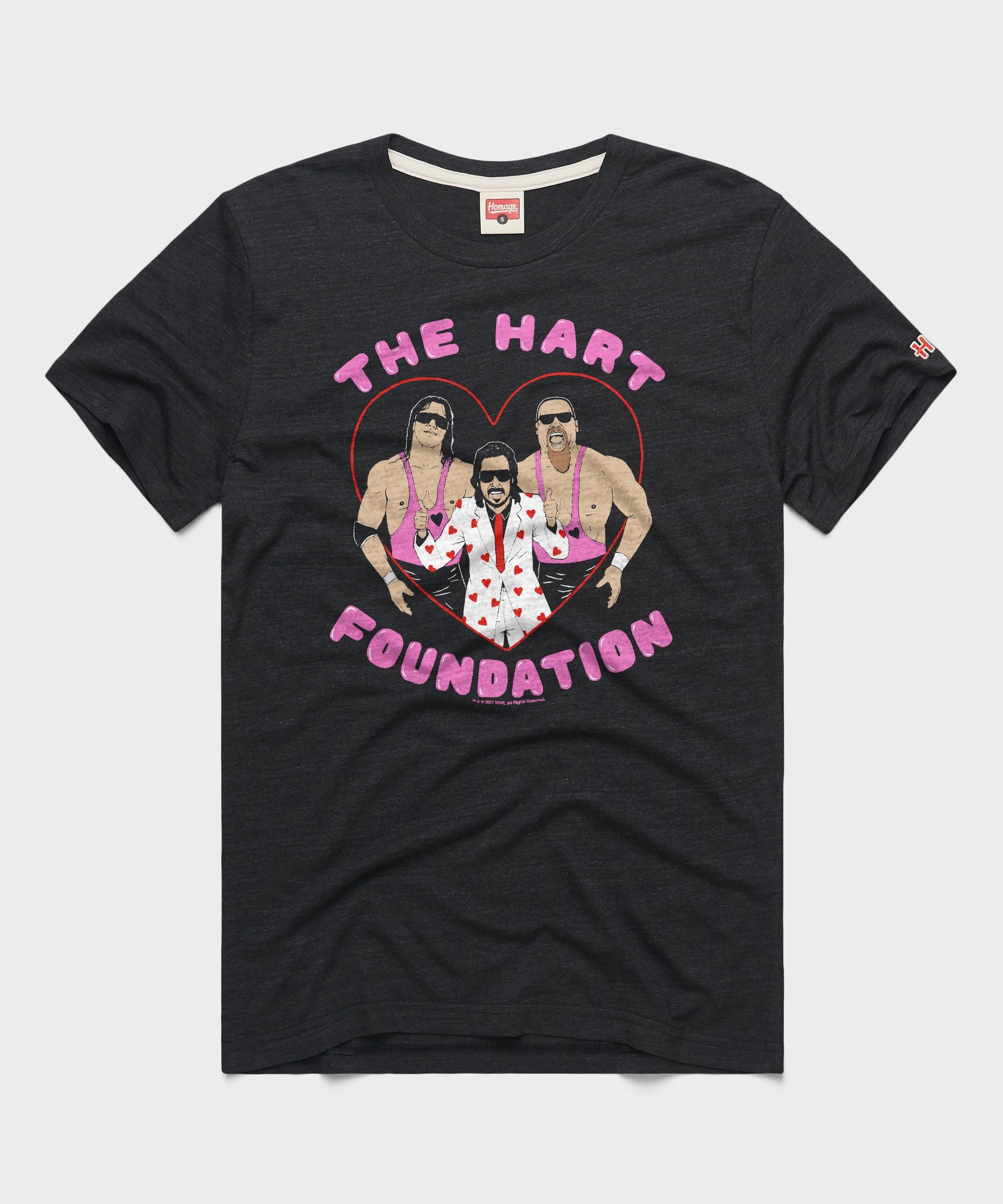 The Hart Foundation | Retro WWE T-Shirt – HOMAGE