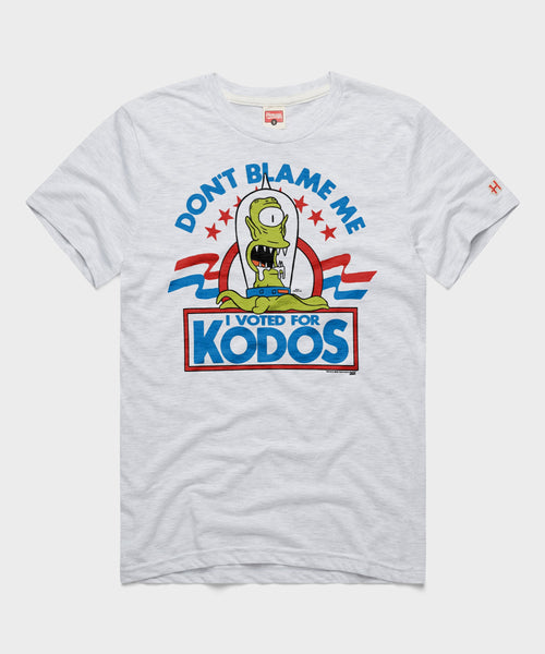 The Simpsons Don't Blame Me I Voted For Kodos | Retro Simpsons T-Shirt