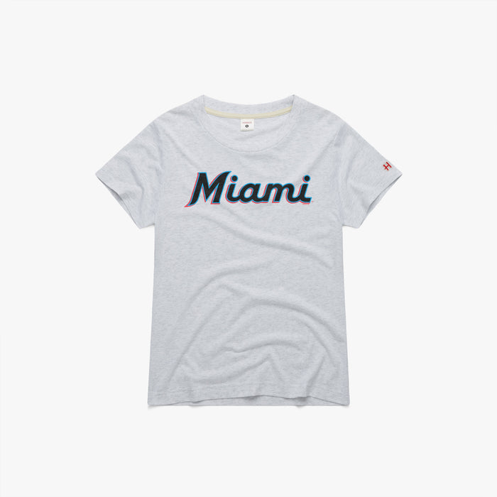 Women's Miami Marlins Jersey Logo