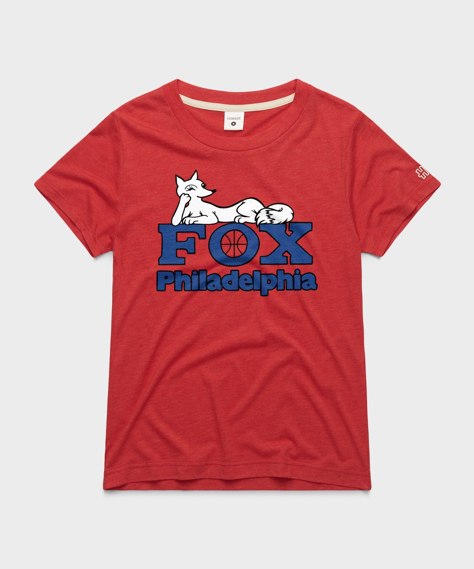 Women's Philadelphia Fox Basketball T-Shirt | Officially Licensed