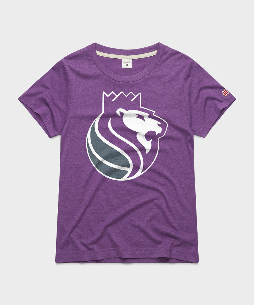Women's Sacramento Kings Logo Women's NBA Logo TShirt HOMAGE