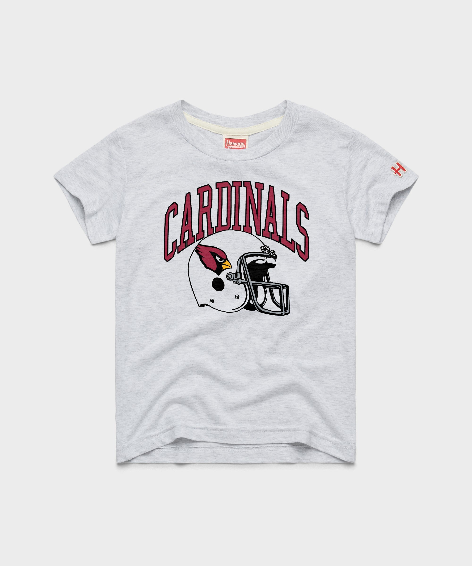Youth Arizona Cardinals Helmet Youth T-Shirt from Homage
