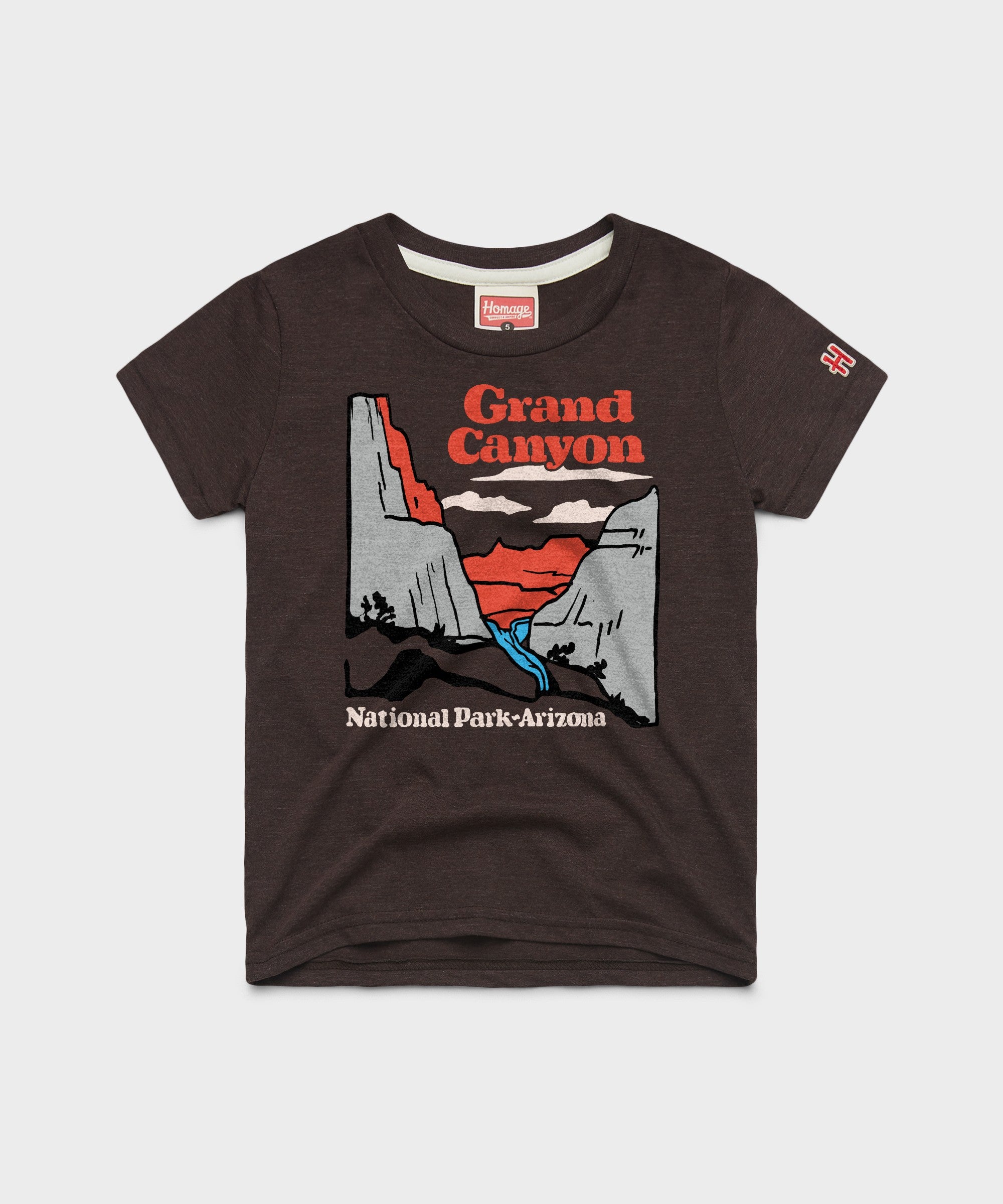 Youth Grand Canyon National Park | Kids Retro Park T-Shirt – HOMAGE