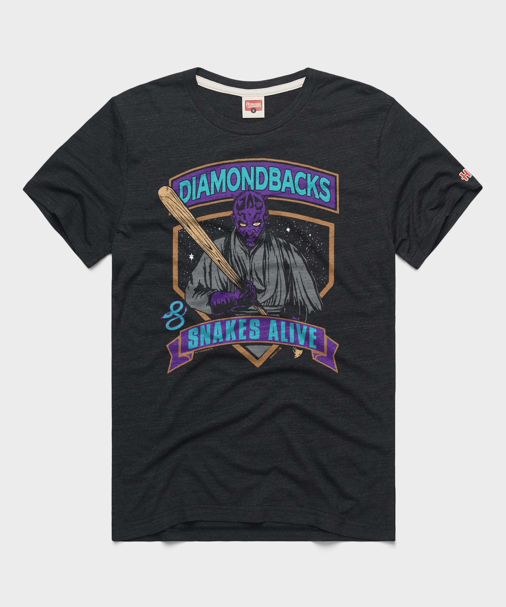 Star Wars x Arizona Diamondbacks Dark Side HOMAGE Hoodie