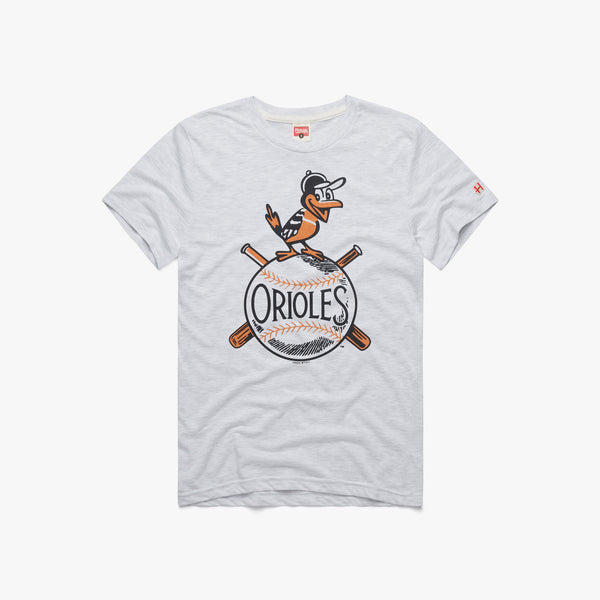 Porte-clés Lanière Baltimore Orioles, MLB Cooperstown Breakaway, Vintage Bleu, Neuf