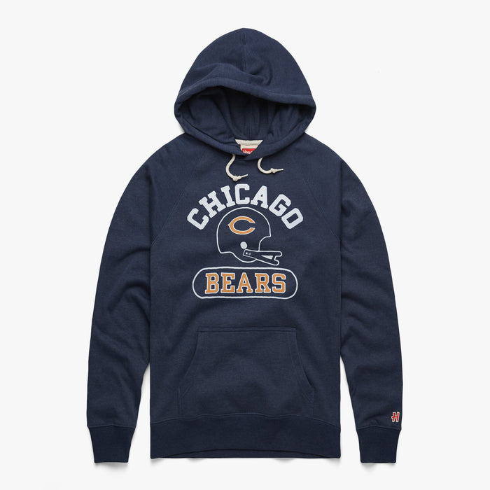 Chicago Bears Throwback Helmet Hoodie