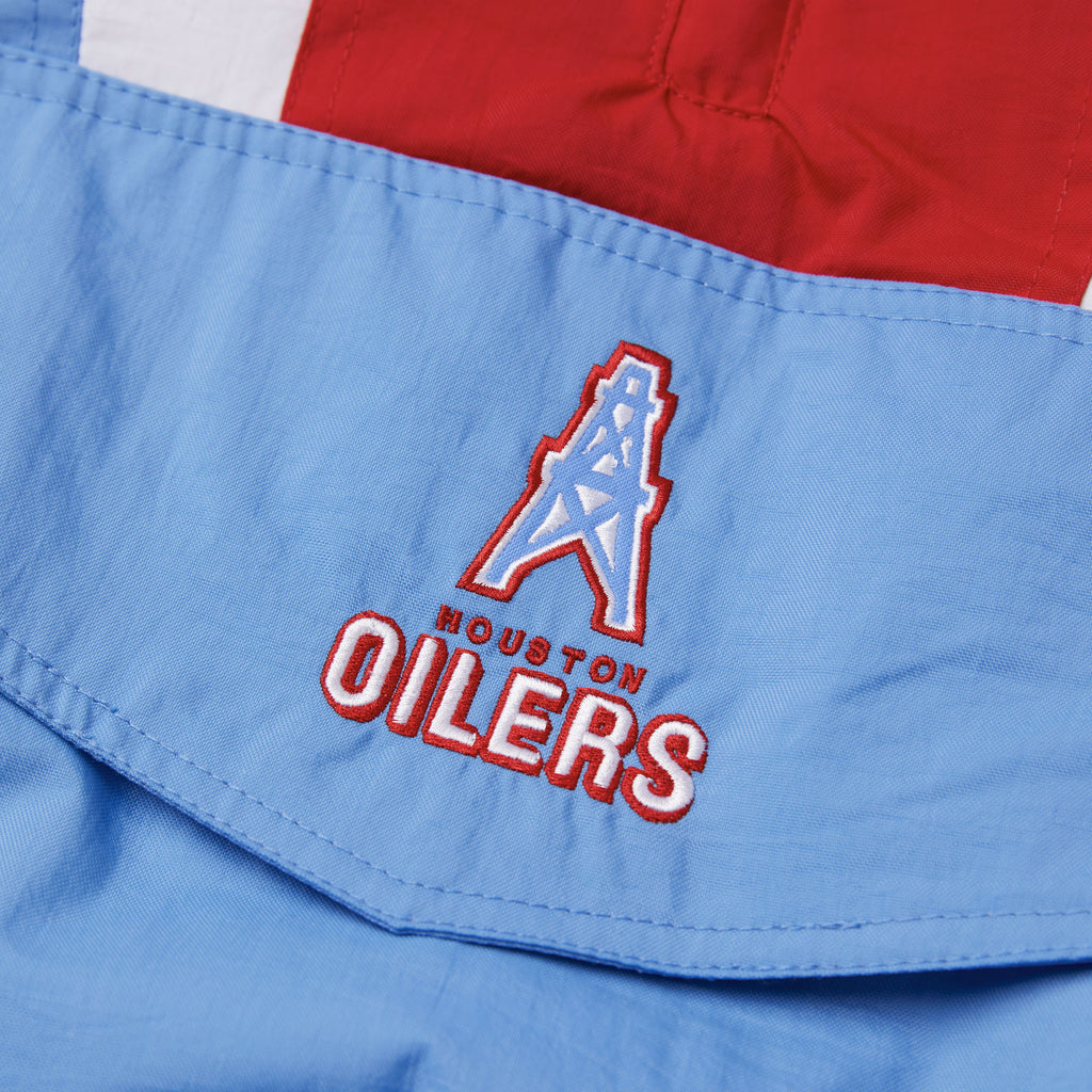 HOMAGE X Starter Oilers Pullover Jacket Retro Houston Oilers Jacket