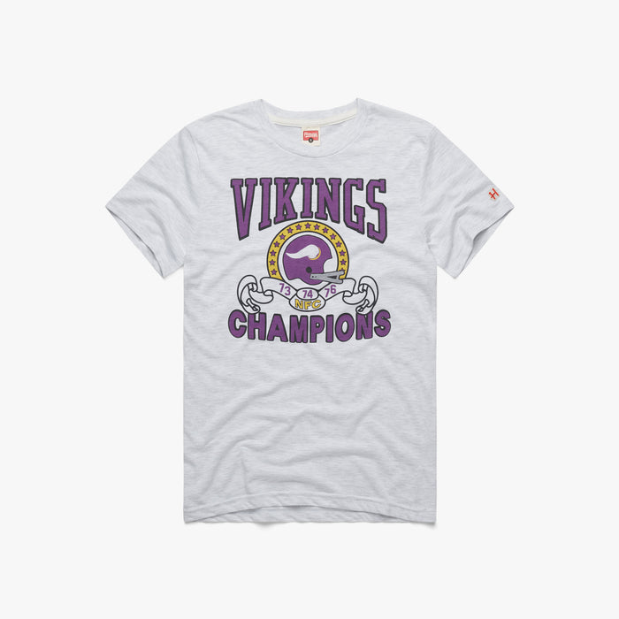 Minnesota Vikings 3 Time NFC Champions