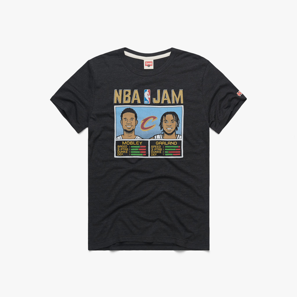 NBA Jam Cavs Mobley And Garland vintage shirt, hoodie, sweater