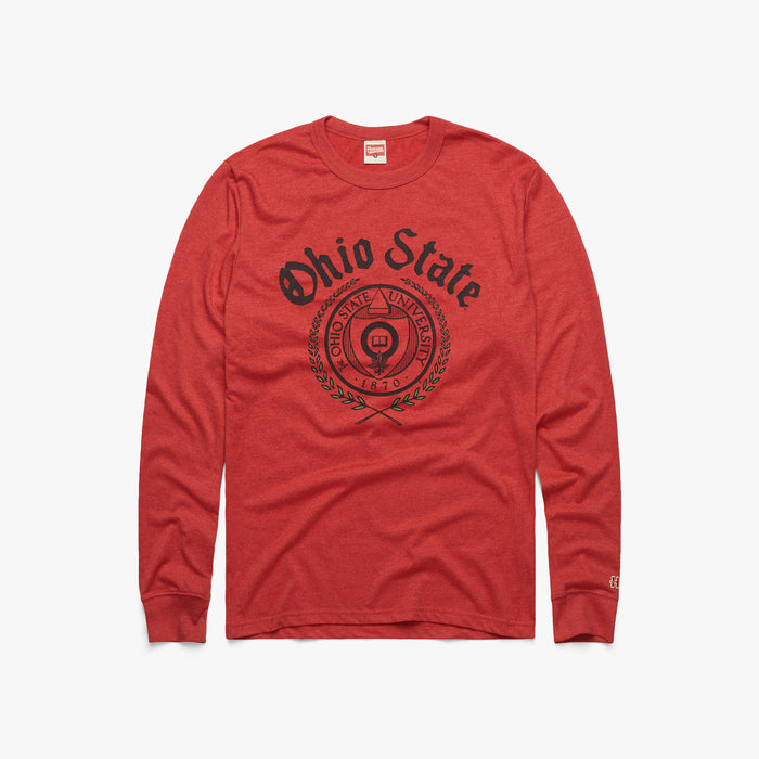 Ohio State Old English Seal Long Sleeve Tee