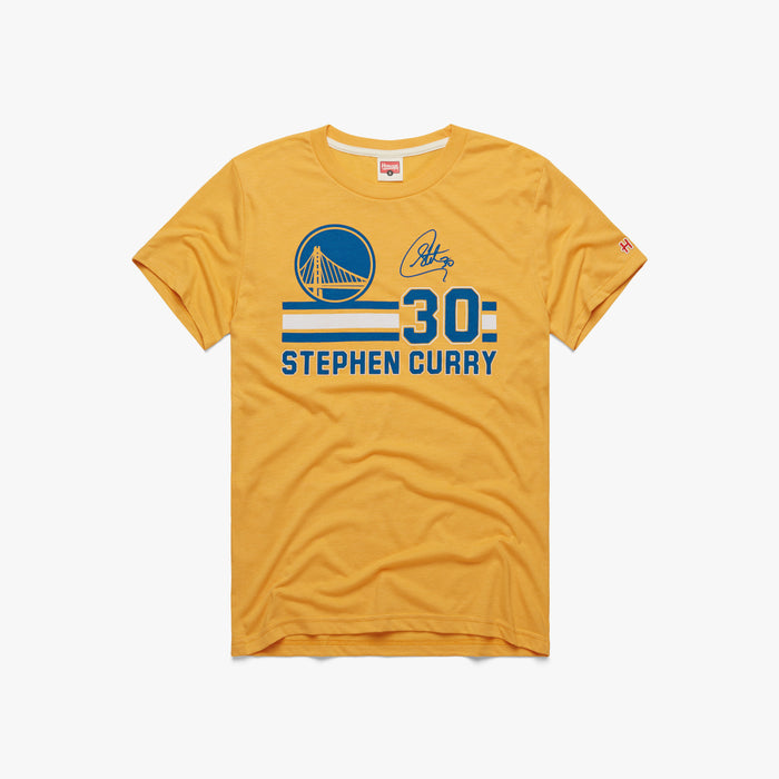 Warriors Stephen Curry Signature Jersey