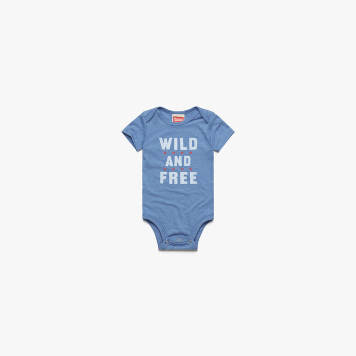 Wild And Free Baby One Piece