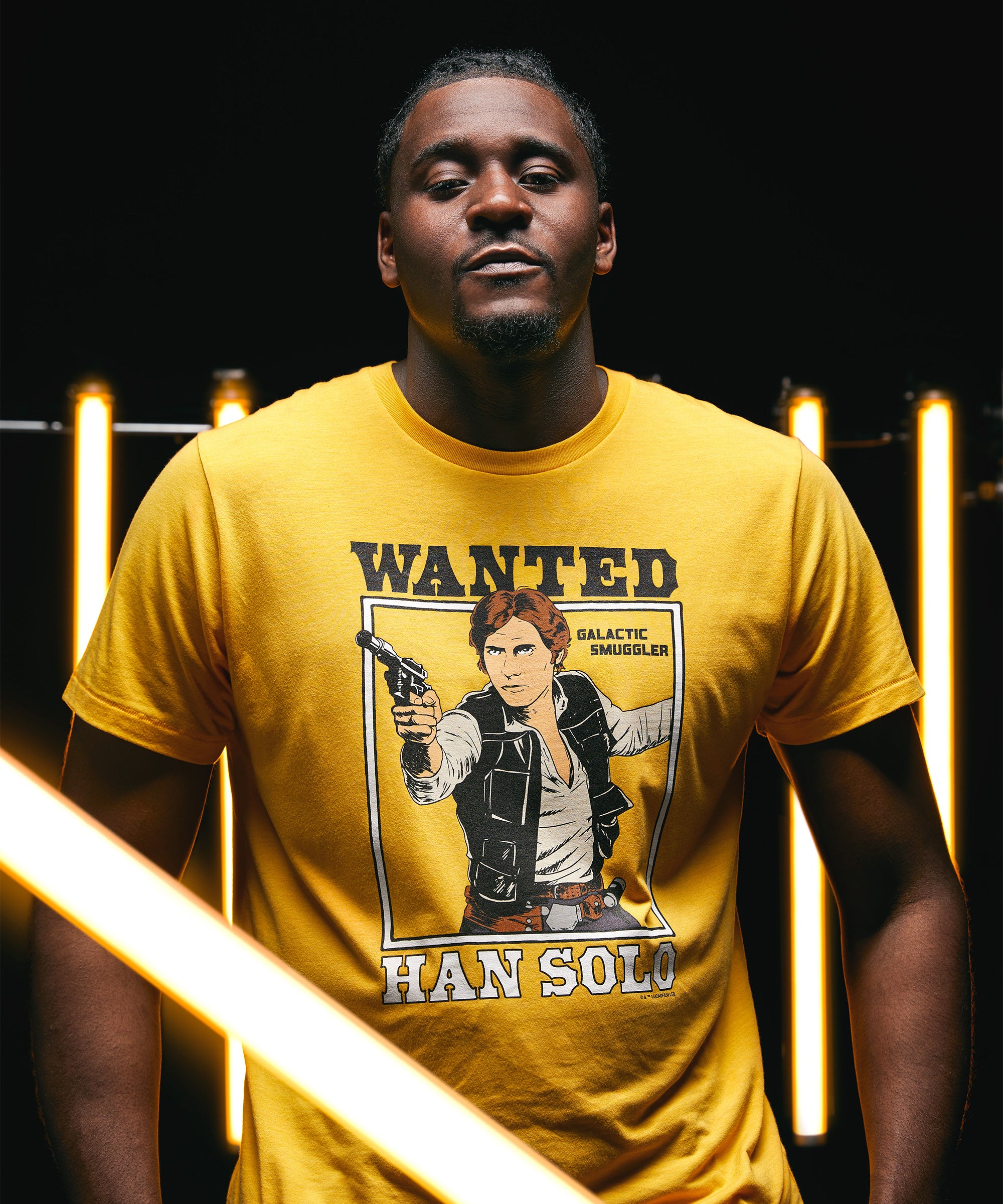 Star Wars Wanted Han Solo Carousel::Gold