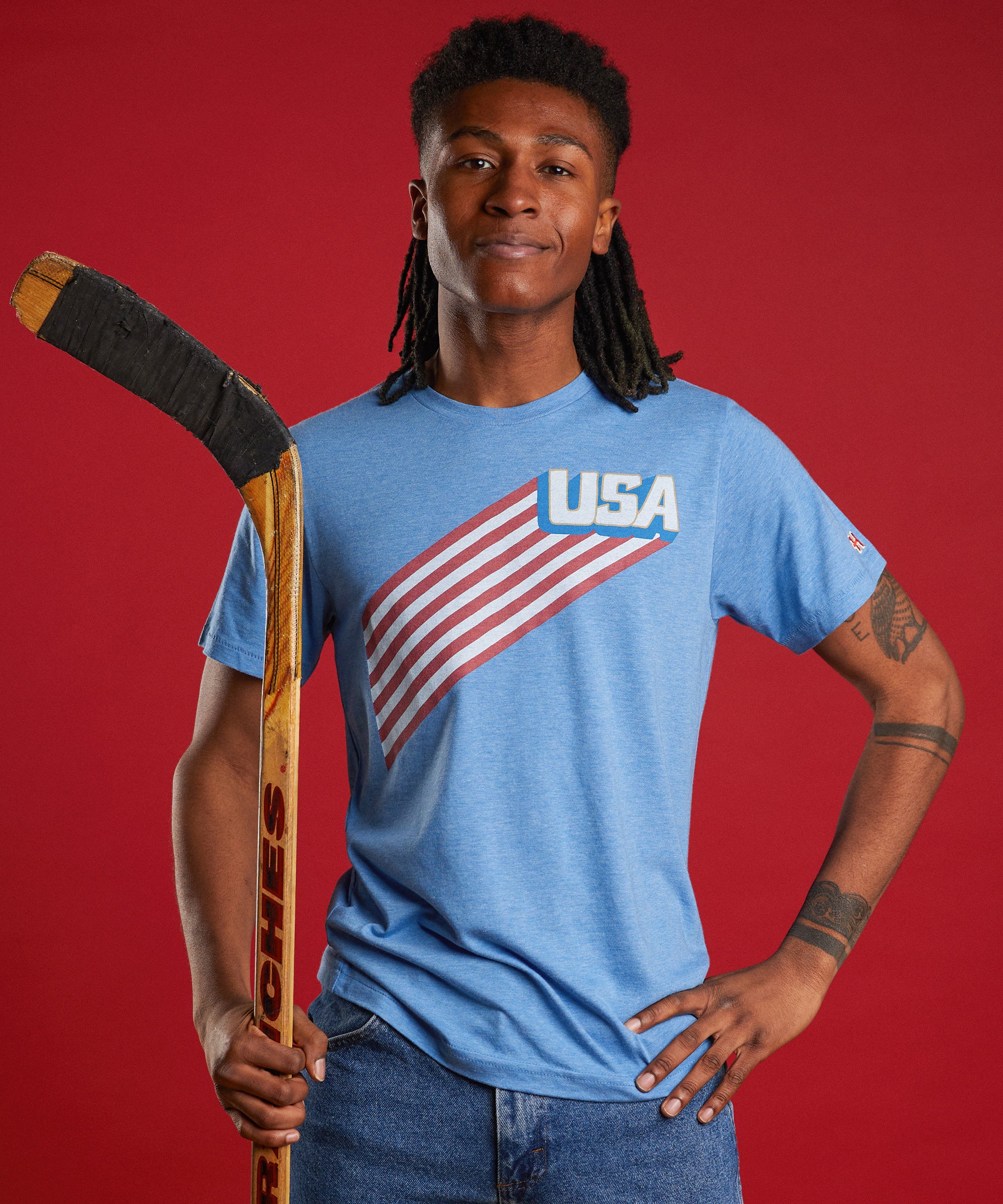 Team USA Broad Stripes Tee