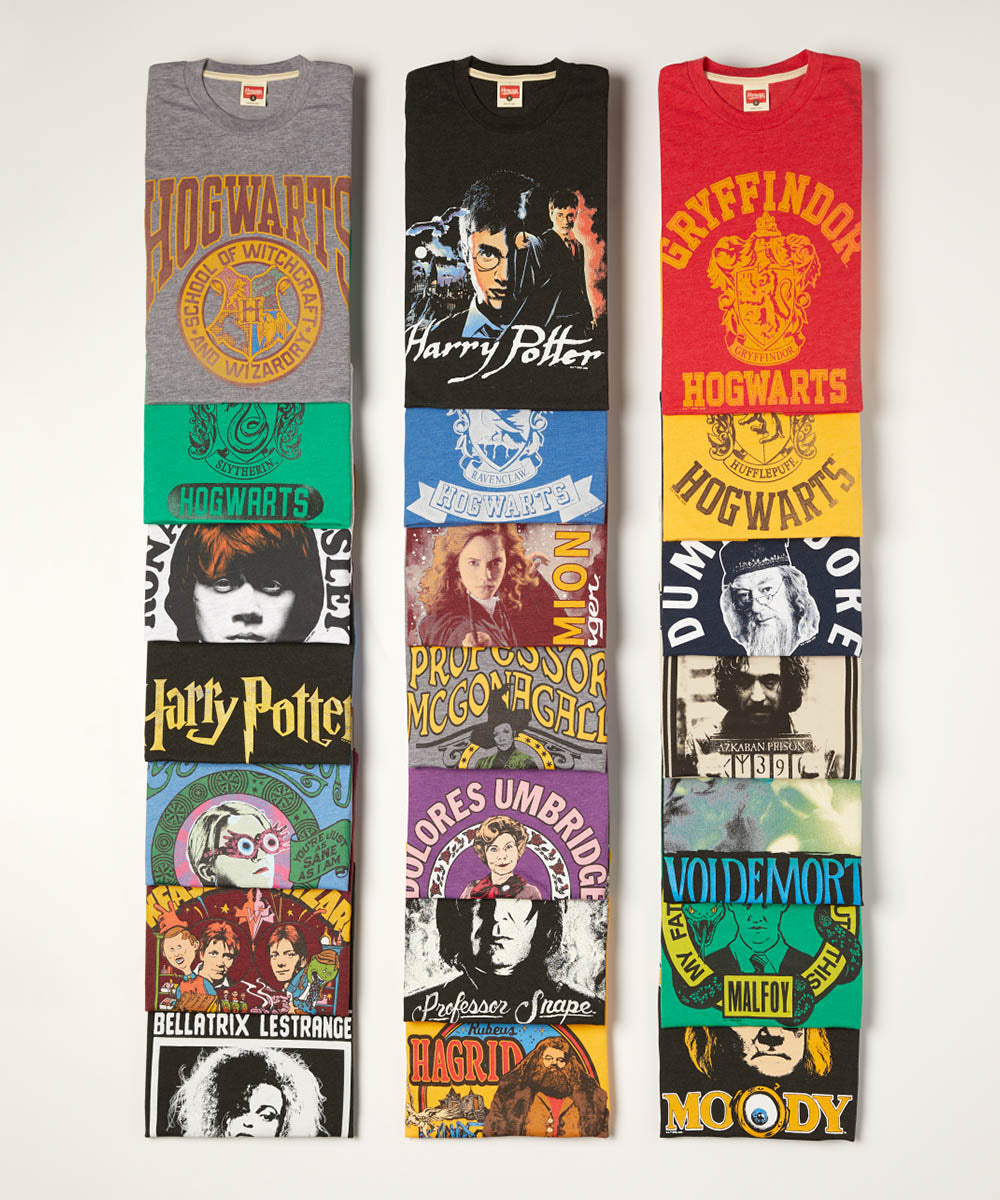 Built with Legendary Comfort™ and a vintage-soft feel, our Harry Potter Collection is designed for your favorite class at Hogwarts, no wand required.