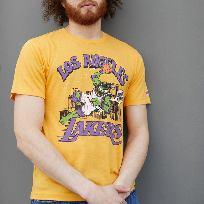Camiseta de manga corta NBA lakers essential logo 23-24 adulto