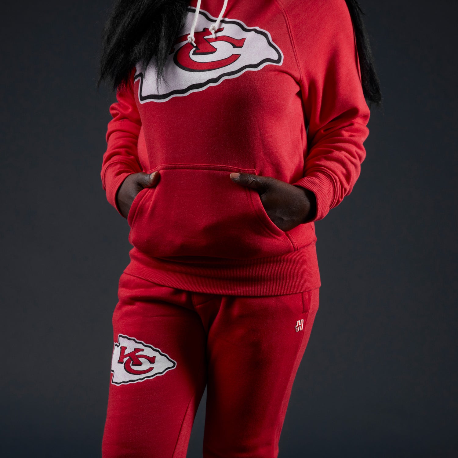 Kansas City Chiefs '72 Hoodie from Homage. | Officially Licensed Vintage NFL Apparel from Homage Pro Shop.