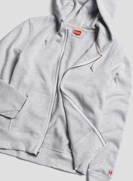 New York Knicks Logo Hoodie from Homage. | Grey | Vintage Apparel from Homage.