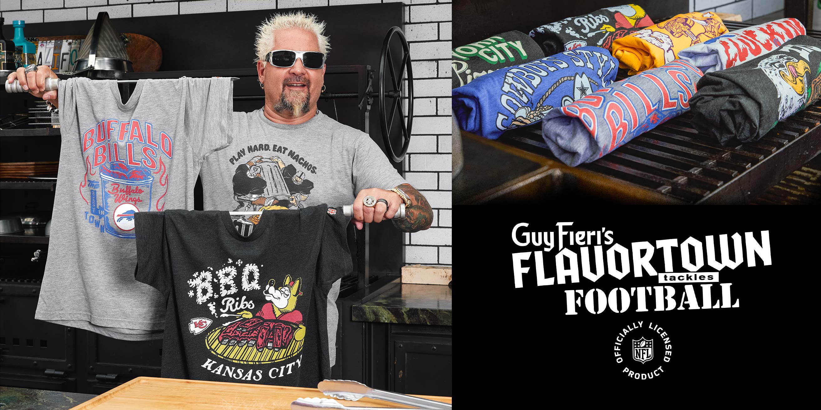 NFL Guy Fieri Flavortown Collection: How to buy apparel