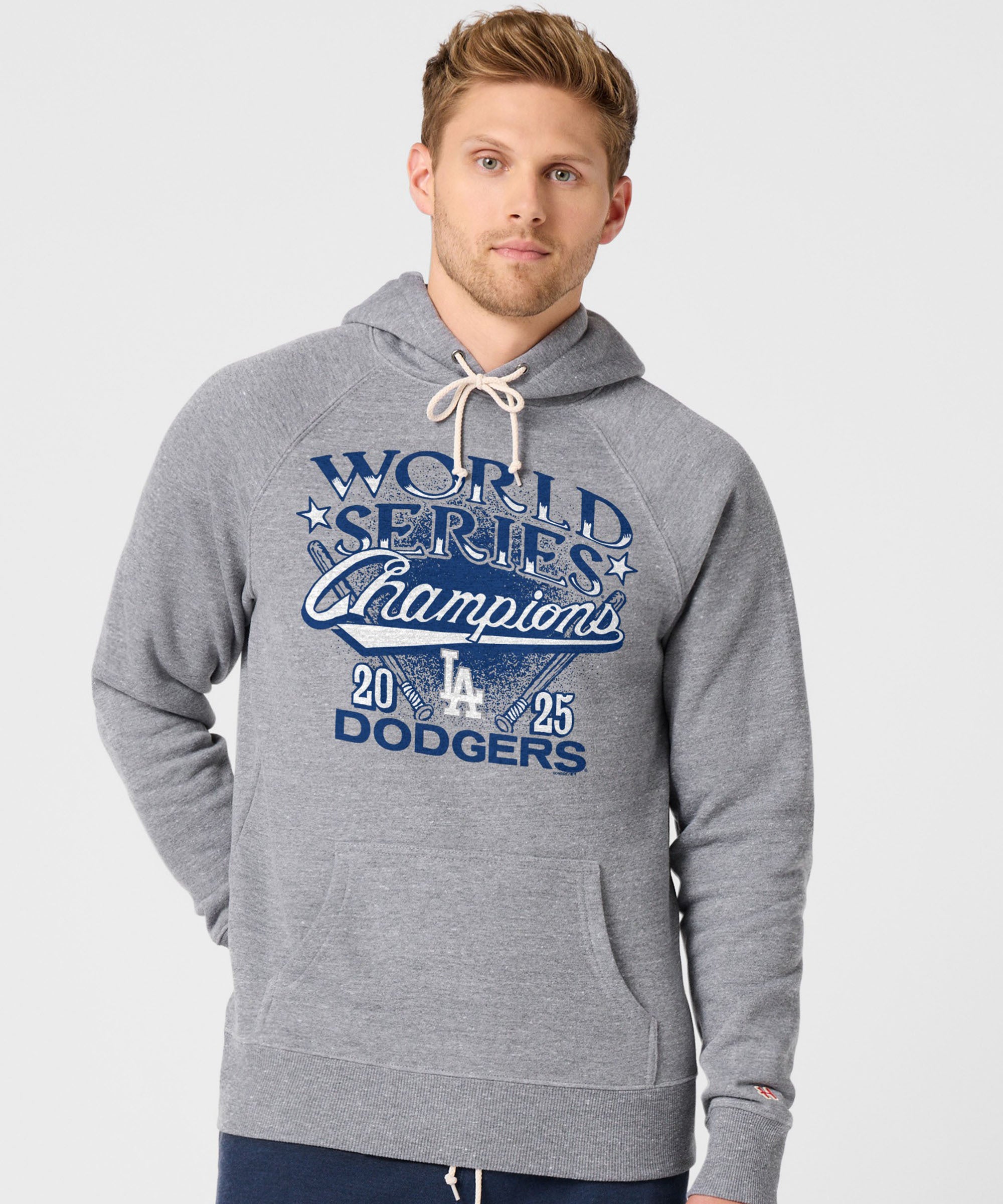 2025 World Series Champions Dodgers Hoodie::Grey