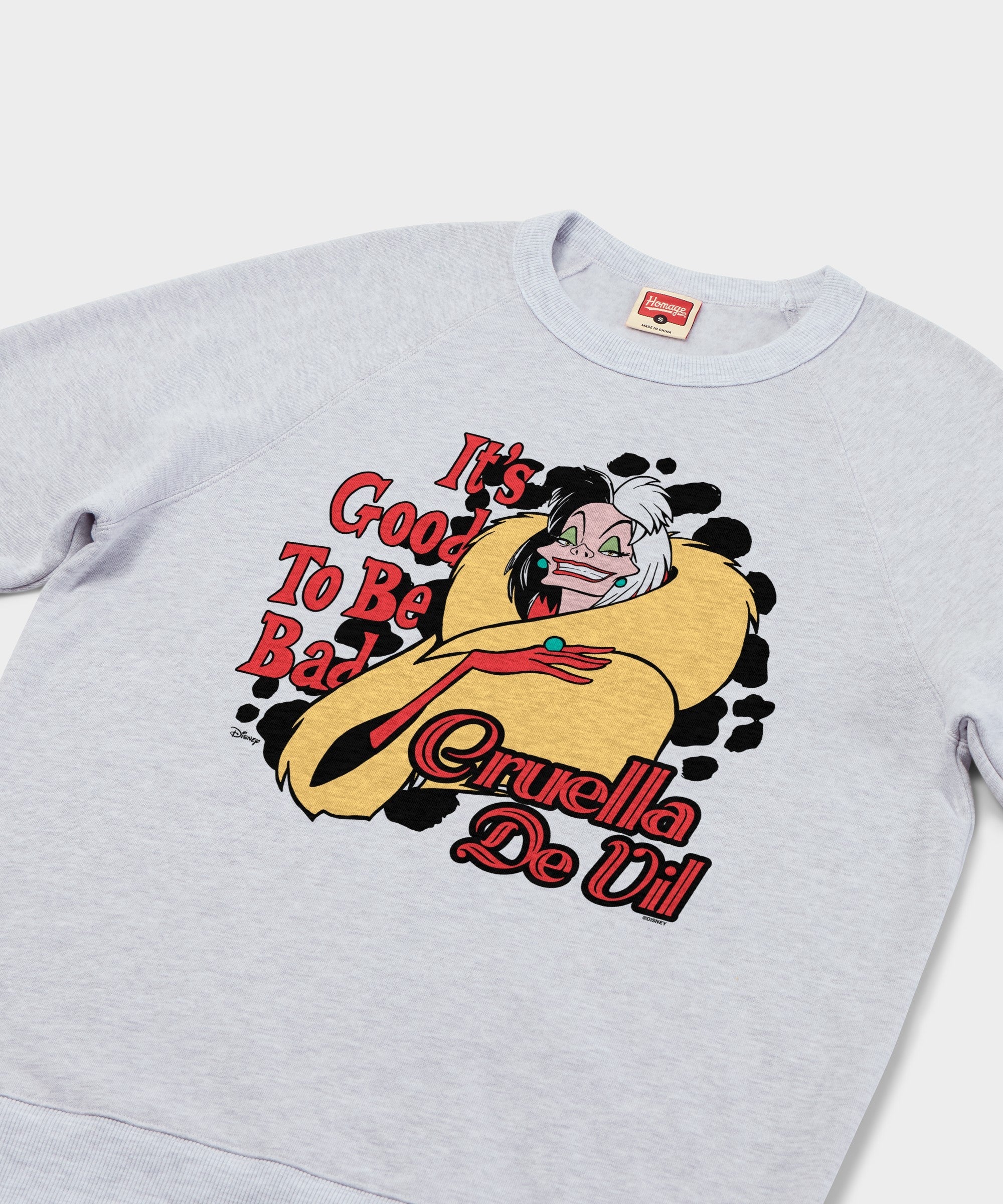 101 Dalmatians Cruella De Vil Crewneck