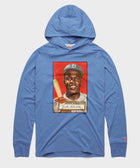 1952 Topps Baseball Jackie Robinson Dodgers Lightweight Hoodie