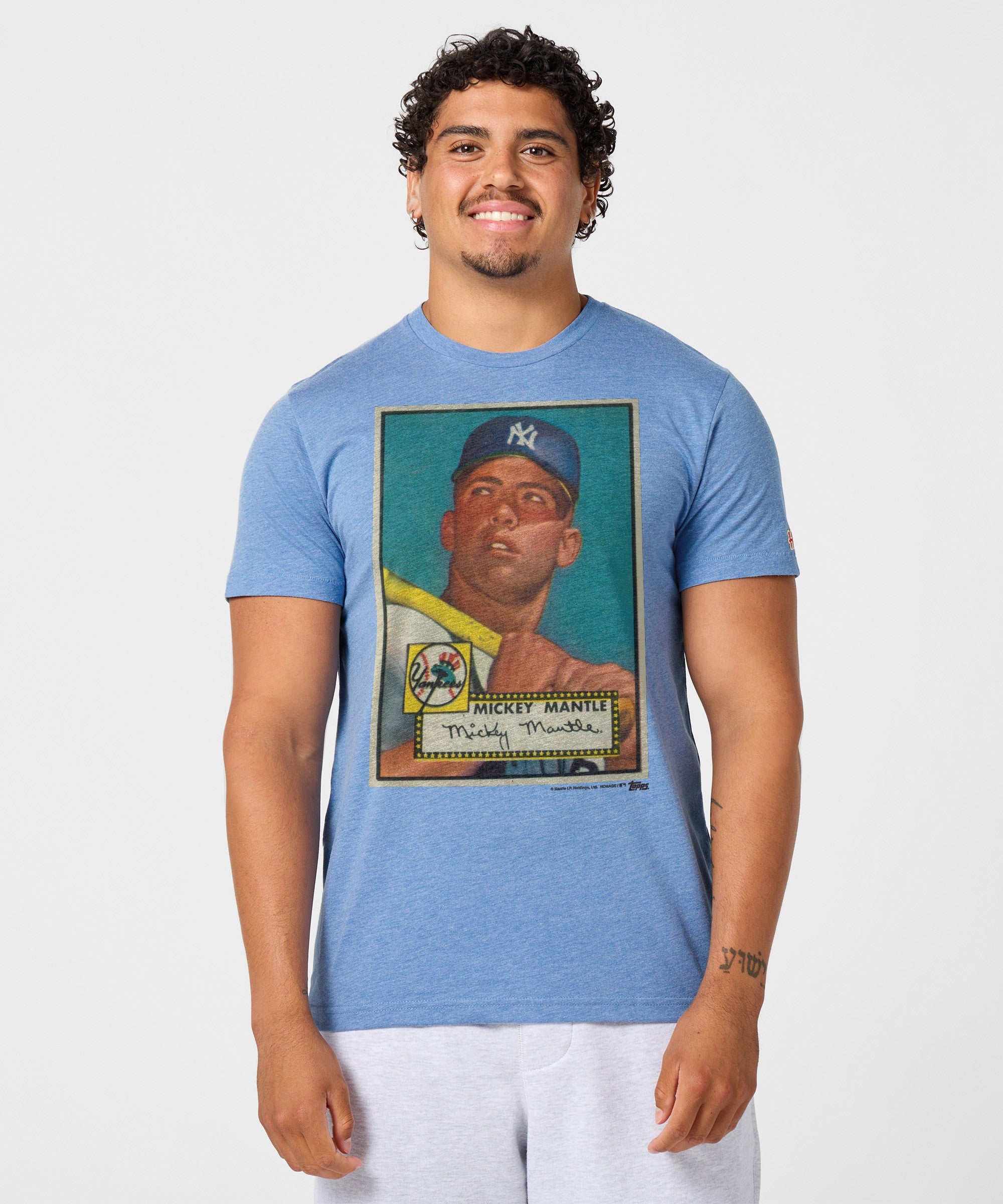 1952 Topps Baseball Mickey Mantle Yankees