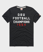 1954 Osu Football Champions T Shirt