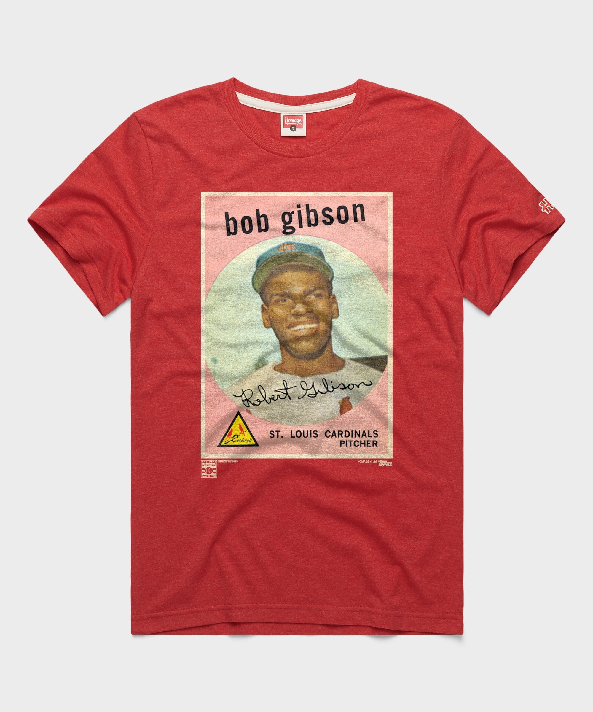 1959 Topps Baseball Bob Gibson Cardinals