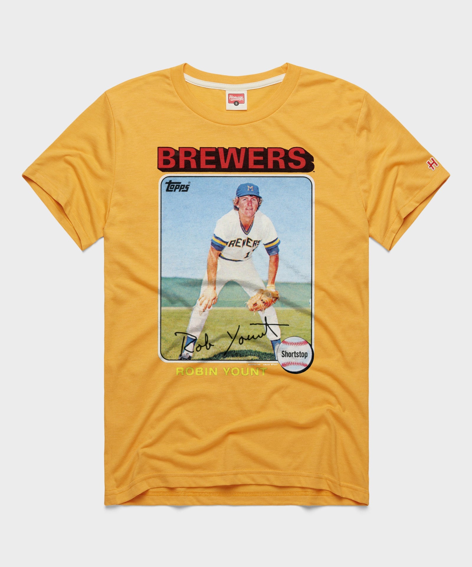 1975 Topps Rookie Robin Yount Brewers