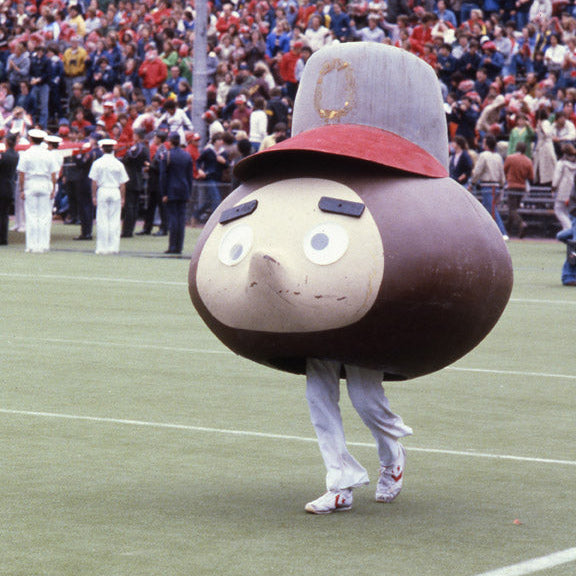 1979 Brutus Buckeye. Courtesy of The Ohio State University Archives. 