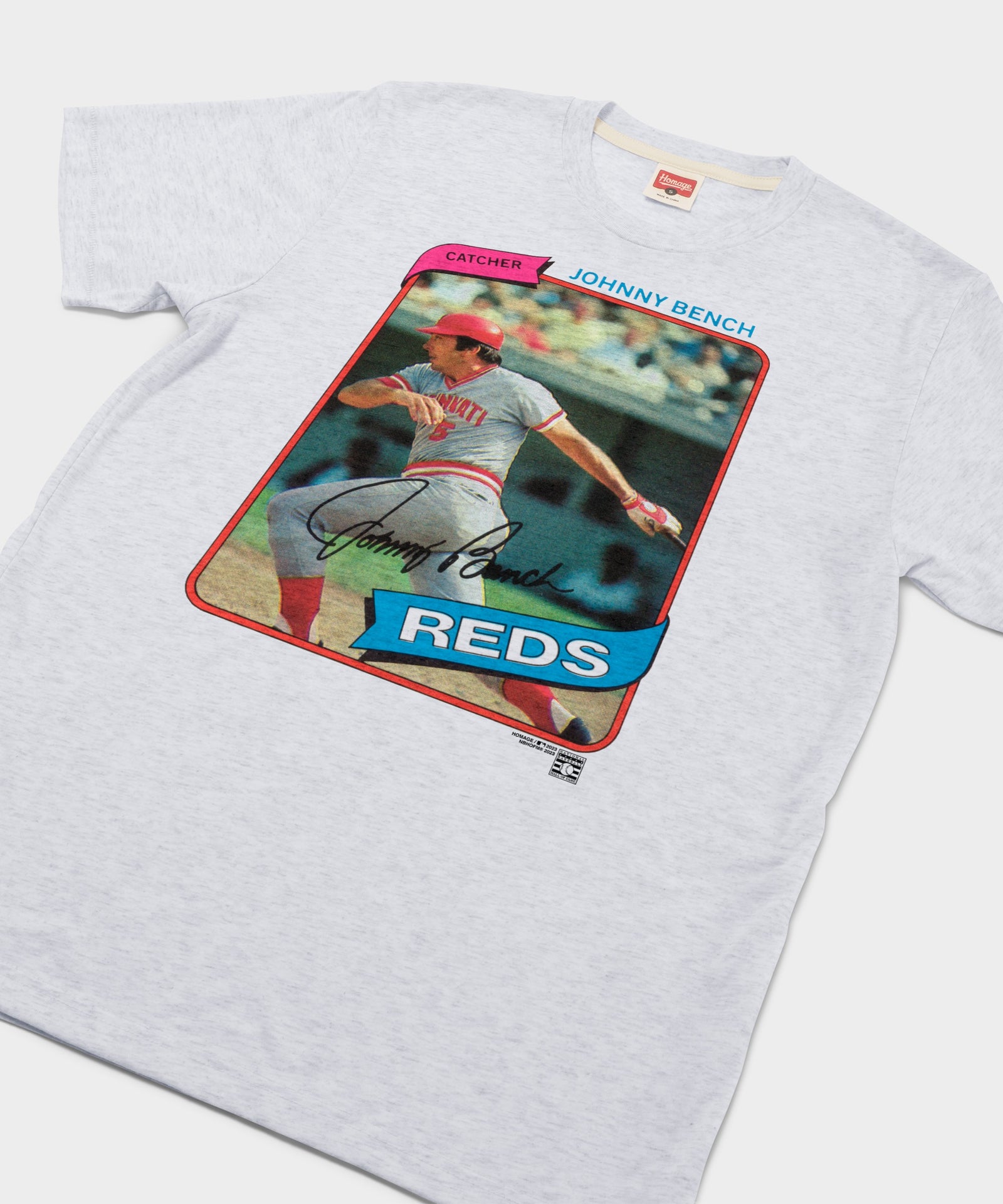 1980 Topps Baseball Johnny Bench Reds