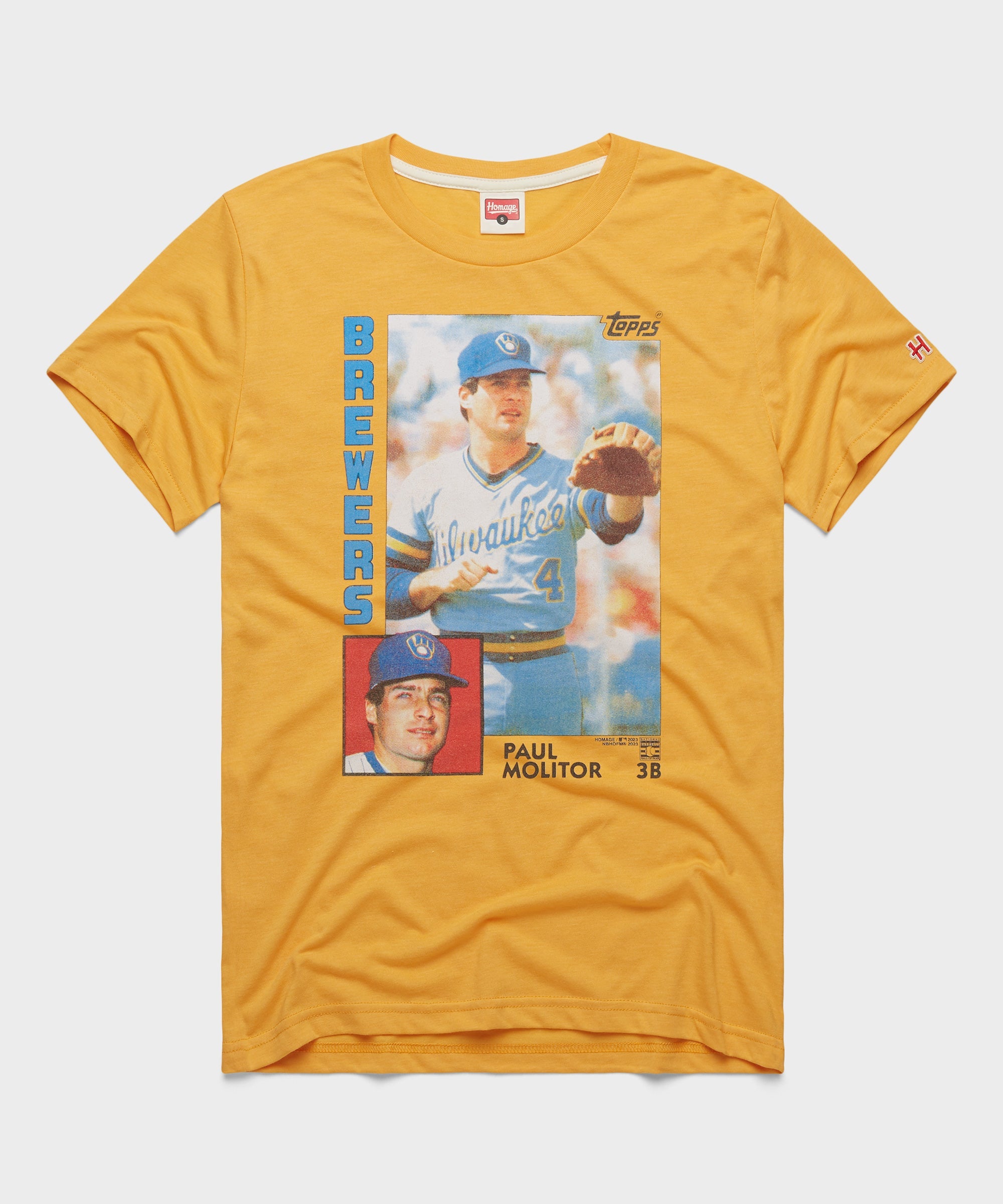 1984 Topps Baseball Paul Molitor Brewers